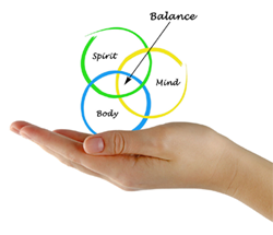 Life is A Balance between Body, Mind and Spirit